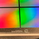 “Researchers developed a new fast and energy-efficient laser-writing method for producing nanostructures in silica glass. They used the method to record 6 GB data in a one-inch silica glass sample. The four squares pictured each measure just 8.8 X 8.8 mm. They also used the laser-writing method to write the university logo and mark on the glass.”